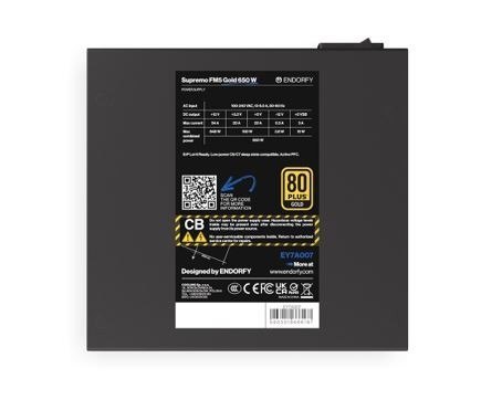 Zasilacz Supremo FM5 Gold 650W Zasilacz Supremo FM5 Gold 650W