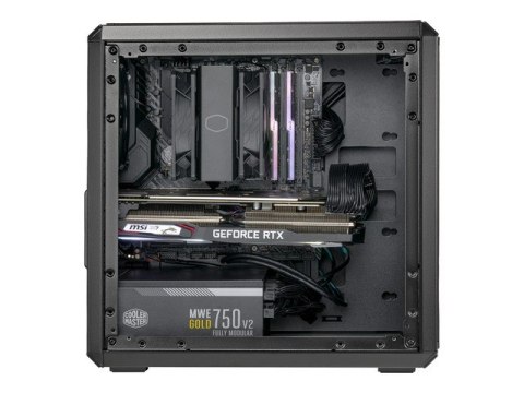 Obudowa MasterBox Q300L V2 z oknem Czarna Obudowa MasterBox Q300L V2 z oknem Czarna