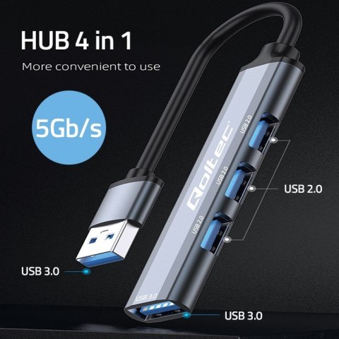 HUB adapter USB 3.0 4w1 | USB 3.0 | 3x USB 2.0 HUB adapter USB 3.0 4w1 | USB 3.0 | 3x USB 2.0