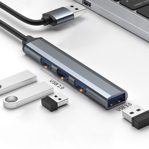 HUB adapter USB 3.0 4w1 | USB 3.0 | 3x USB 2.0 HUB adapter USB 3.0 4w1 | USB 3.0 | 3x USB 2.0