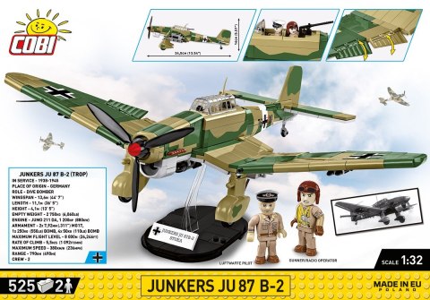 Klocki Junkers Ju 87 B-2 Klocki Junkers Ju 87 B-2