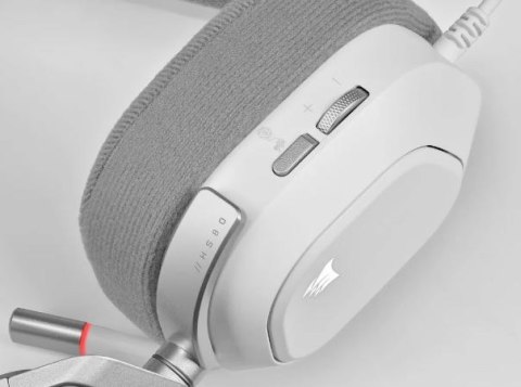 Słuchawki HS80 RGB USB Wired White Słuchawki HS80 RGB USB Wired White