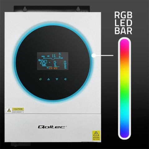 Hybrydowy inwerter solarny Off-Grid 6kVA | 6kW | 120A | MPPT | LCD | Wi-Fi | BMS | Sinus Hybrydowy inwerter solarny Off-Grid 6kVA | 6kW | 120A | MPPT | LCD | Wi-Fi | BMS | Sinus