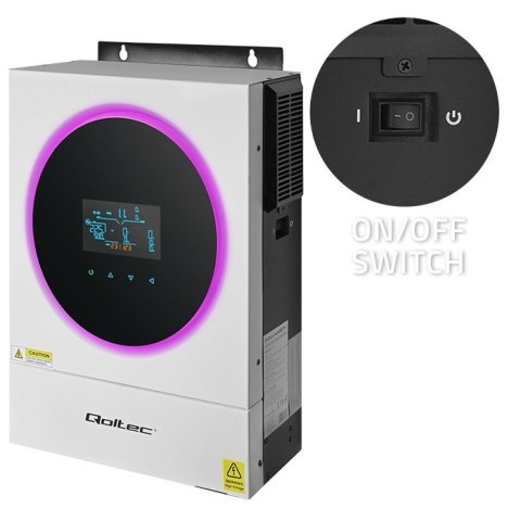 Hybrydowy inwerter solarny Off-Grid 6kVA | 6kW | 120A | MPPT | LCD | Wi-Fi | BMS | Sinus Hybrydowy inwerter solarny Off-Grid 6kVA | 6kW | 120A | MPPT | LCD | Wi-Fi | BMS | Sinus