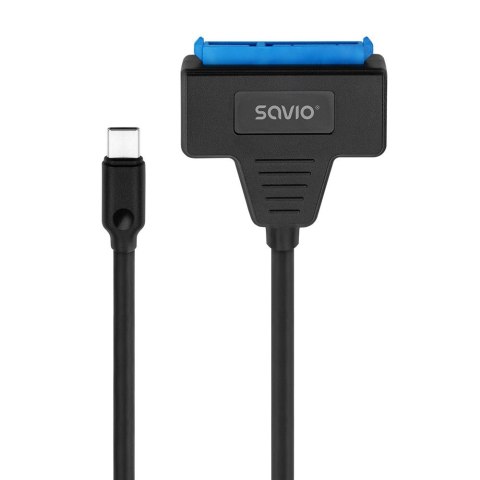 Adapter USB-C 3.1 Gen 1 (M) - SATA (F) do dysków 2.5 cala, AK-69 Adapter USB-C 3.1 Gen 1 (M) - SATA (F) do dysków 2.5 cala, AK-69