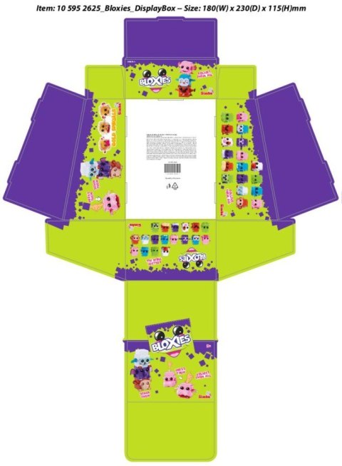 Figurka Bloxies 1 szt. Figurka Bloxies 1 szt.