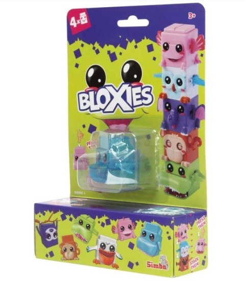 Zestaw figurek Bloxies 4-pak Zestaw figurek Bloxies 4-pak