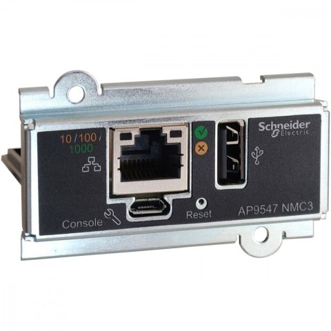 Karta sieciowa AP9547 Network Management Card dla Easy UPS, 3-Phase Karta sieciowa AP9547 Network Management Card dla Easy UPS, 3-Phase