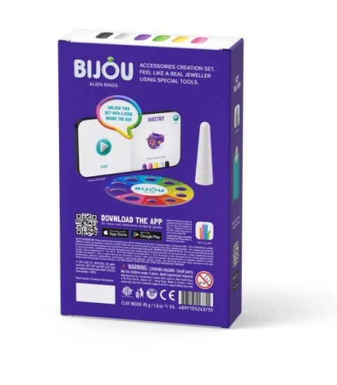 Masa Plastyczna Hey Clay Bijou Alien Rings Masa Plastyczna Hey Clay Bijou Alien Rings