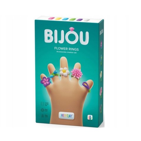 Masa Plastyczna Hey Clay Bijou Flower Rings Masa Plastyczna Hey Clay Bijou Flower Rings