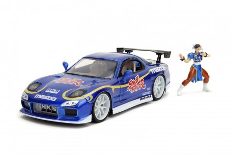Pojazd Street Fighter 1993 Mazda RX7 1/24 Pojazd Street Fighter 1993 Mazda RX7 1/24