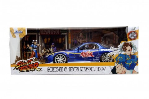 Pojazd Street Fighter 1993 Mazda RX7 1/24 Pojazd Street Fighter 1993 Mazda RX7 1/24
