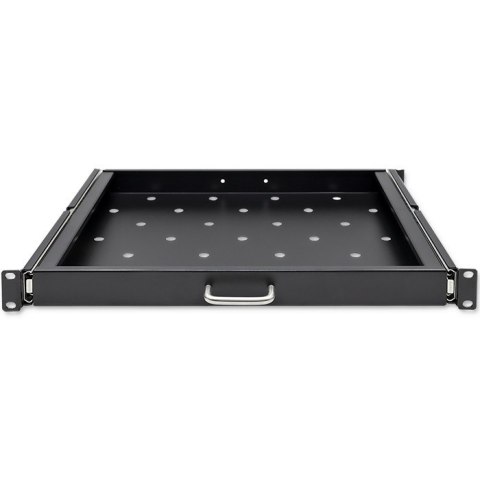 Półka z uchwytem do szafy RACK | 600x600 | wysuwana Półka z uchwytem do szafy RACK | 600x600 | wysuwana