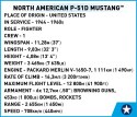Klocki P-51D Mustang
