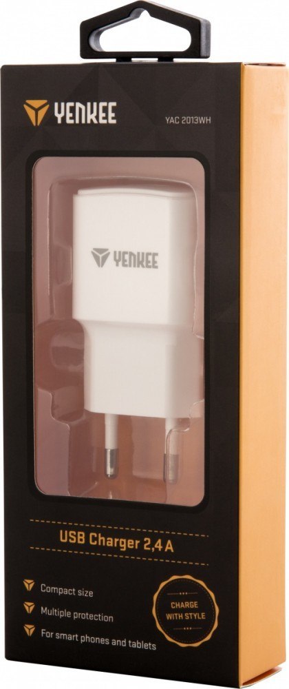 Ładowarka sieciowa USB A 12W 2.4A Ładowarka sieciowa USB A 12W 2.4A