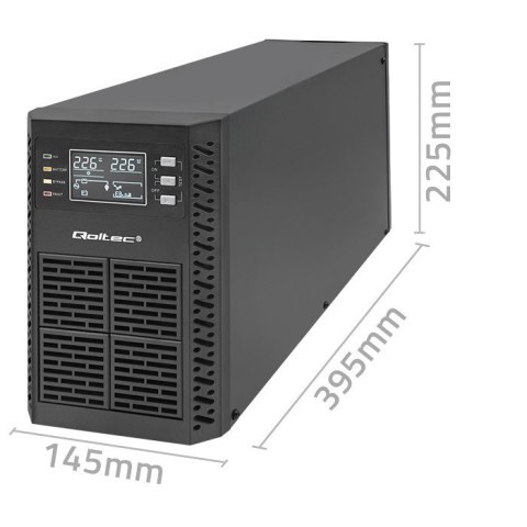 Zasilacz awaryjny UPS 2kVA | 2000W | Power Factor 1.0 | LCD | EPO| USB | On-line Zasilacz awaryjny UPS 2kVA | 2000W | Power Factor 1.0 | LCD | EPO| USB | On-line