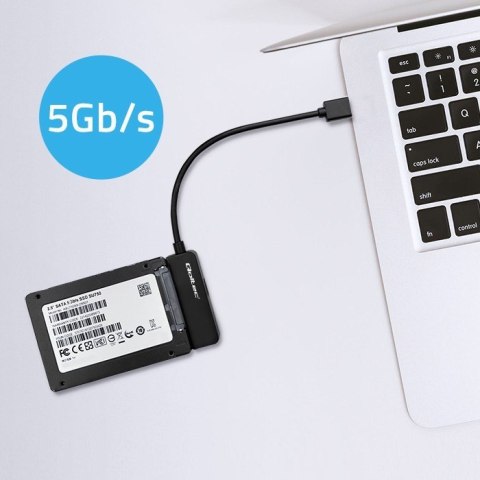 Adapter SATA | Przejściówka na dysk SSD HDD 2.5" | USB 3.0 | Super speed 5Gb/s | 2TB Adapter SATA | Przejściówka na dysk SSD HDD 2.5" | USB 3.0 | Super speed 5Gb/s | 2TB