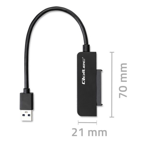 Adapter SATA | Przejściówka na dysk SSD HDD 2.5" | USB 3.0 | Super speed 5Gb/s | 2TB Adapter SATA | Przejściówka na dysk SSD HDD 2.5" | USB 3.0 | Super speed 5Gb/s | 2TB