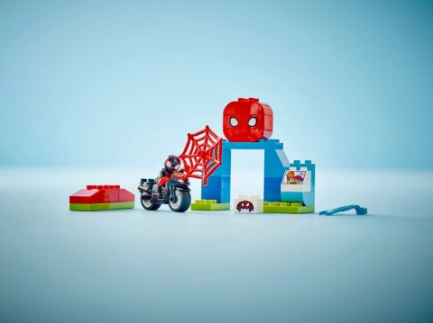 Klocki DUPLO 10424 Super Heroes Motocyklowa przygoda Spina Klocki DUPLO 10424 Super Heroes Motocyklowa przygoda Spina