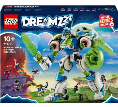 Klocki DREAMZzz 71485 Mech-rycerz Mateo i Z-Blob Klocki DREAMZzz 71485 Mech-rycerz Mateo i Z-Blob