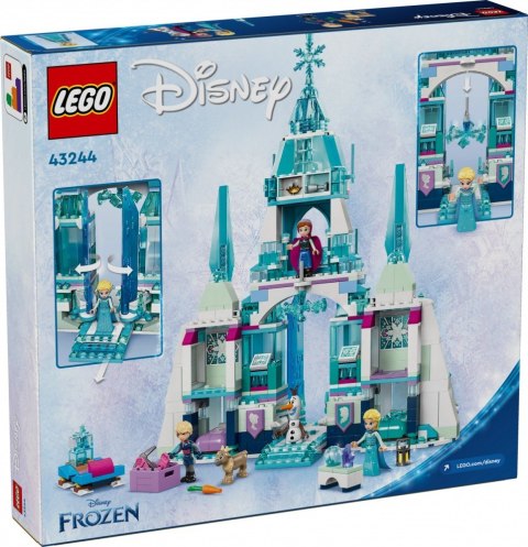 Klocki Disney Princess 43244 Lodowy pałac Elzy Klocki Disney Princess 43244 Lodowy pałac Elzy