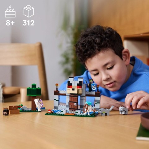 Klocki Minecraft 21261 Wilcza twierdza Klocki Minecraft 21261 Wilcza twierdza
