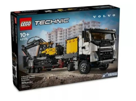 Klocki Technic 42175 Ciężarowka Volvo FMX i koparka EC230 Electric Klocki Technic 42175 Ciężarowka Volvo FMX i koparka EC230 Electric