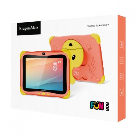 Tablet dla dzieci FUN 808 Czerwony Tablet dla dzieci FUN 808 Czerwony