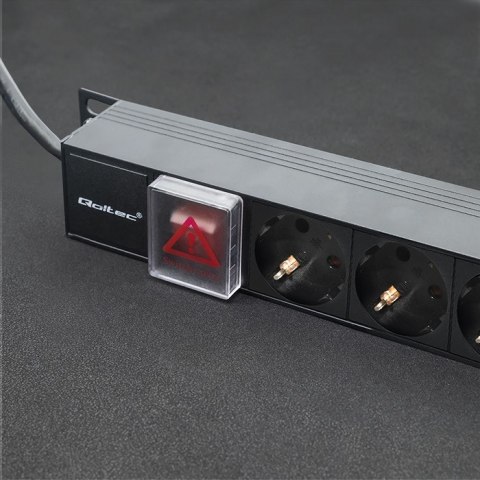 Listwa zasilająca PDU do RACK | 16A | 16xSCHUKO | Pionowa | 1.8m Listwa zasilająca PDU do RACK | 16A | 16xSCHUKO | Pionowa | 1.8m
