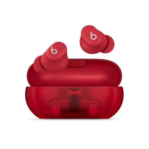 Słuchawki Beats Solo Buds przezroczysta czerwień Słuchawki Beats Solo Buds przezroczysta czerwień