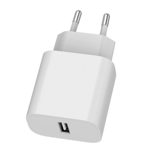 Ładowarka USB-A 2.4A biała Ładowarka USB-A 2.4A biała