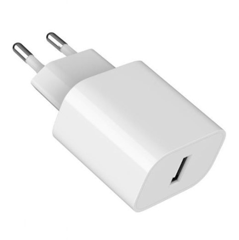 Ładowarka USB-A 2.4A biała Ładowarka USB-A 2.4A biała