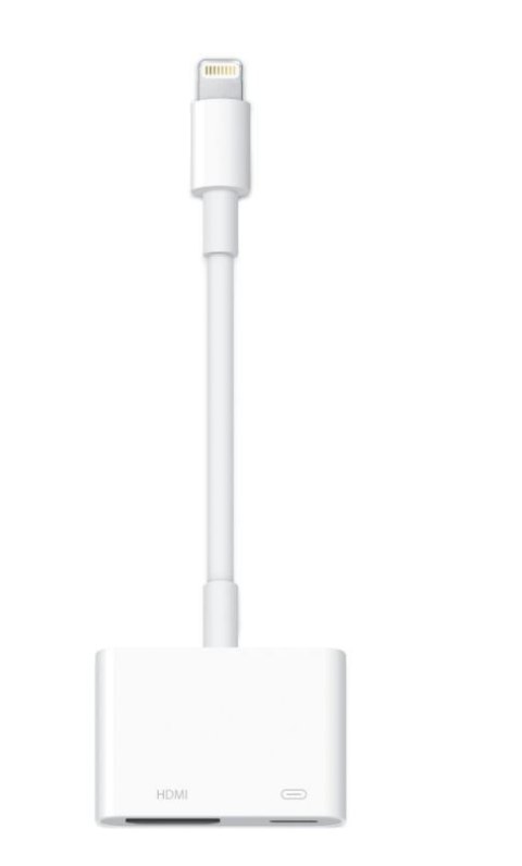 Przejściówka ze złącza Lightning na cyfrowe AV Przejściówka ze złącza Lightning na cyfrowe AV