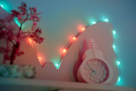 Inteligentne lampki dekoracyjne Strings USB-C (Candies) 100 LED RGB, serca, przezroczysty przewód, 6 m Inteligentne lampki dekoracyjne Strings USB-C (Candies) 100 LED RGB, serca, przezroczysty przewód, 6 m