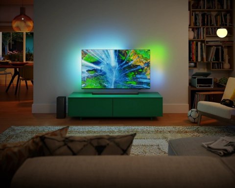 Soundbar 2.1 z bezprzewodowym subwooferem TAB6309/10 Soundbar 2.1 z bezprzewodowym subwooferem TAB6309/10