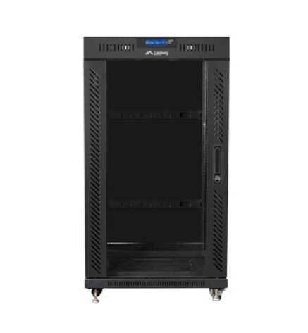 Szafa stojąca rack 19 cali 22U 600X600mm czarna LCD Szafa stojąca rack 19 cali 22U 600X600mm czarna LCD