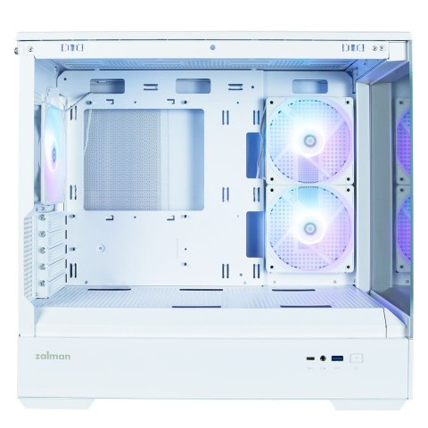Obudowa P30 V2 MicroATX Mini Tower 3 FansRGB Biała Obudowa P30 V2 MicroATX Mini Tower 3 FansRGB Biała