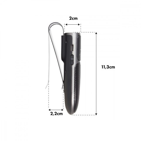 Zestaw głośnomówiący BT 5.0 A2DP AC480 Zestaw głośnomówiący BT 5.0 A2DP AC480