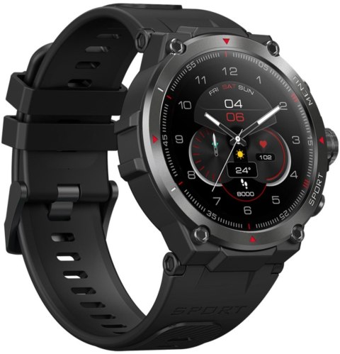 Smartwatch Zeblaze Stratos 2 czarny Smartwatch Zeblaze Stratos 2 czarny