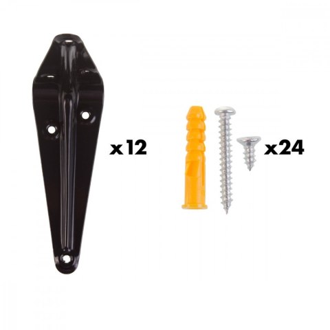 Półki ścienne 6 szt 8kg MC-331 Półki ścienne 6 szt 8kg MC-331