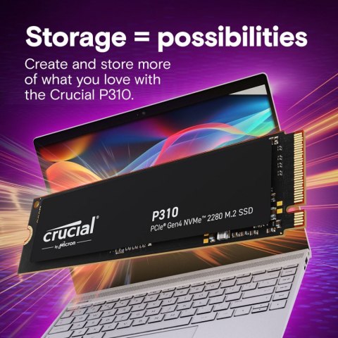 Dysk SSD P310 500GB M.2 NVMe PCIe 4.0 2280 6600/3500 Dysk SSD P310 500GB M.2 NVMe PCIe 4.0 2280 6600/3500