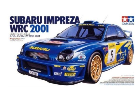 Model plastikowy Subaru Impreza WRC 2001 Model plastikowy Subaru Impreza WRC 2001