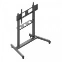 TR19 Wózek z półką do monitorów 55-110 cali VESA 100×100 - 1000×600 130 kg 1130-1510 mm
