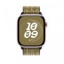 Opaska sportowa Nike w kolorze zielonym/szarym do koperty 46 mm