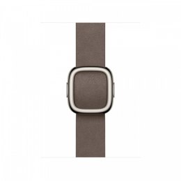 Pasek w kolorze szarobrązowym z klamrą nowoczesną do koperty 42 mm - rozmiar L