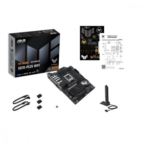 Płyta główna TUF GAMING X870-PLUS WIFI AM5 4DDR5 HDMI/USB-C Płyta główna TUF GAMING X870-PLUS WIFI AM5 4DDR5 HDMI/USB-C
