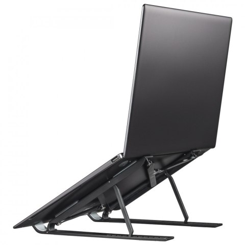 Podstawka składana pod laptopa light 15,6 cala czarna Podstawka składana pod laptopa light 15,6 cala czarna