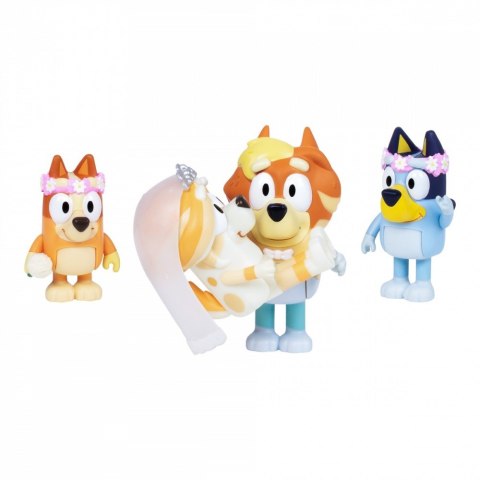 Figurki Bluey Wesele wujka 4-pak Figurki Bluey Wesele wujka 4-pak