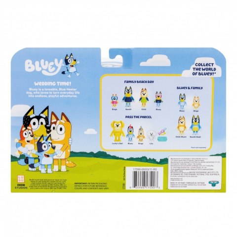 Figurki Bluey Wesele wujka 4-pak Figurki Bluey Wesele wujka 4-pak