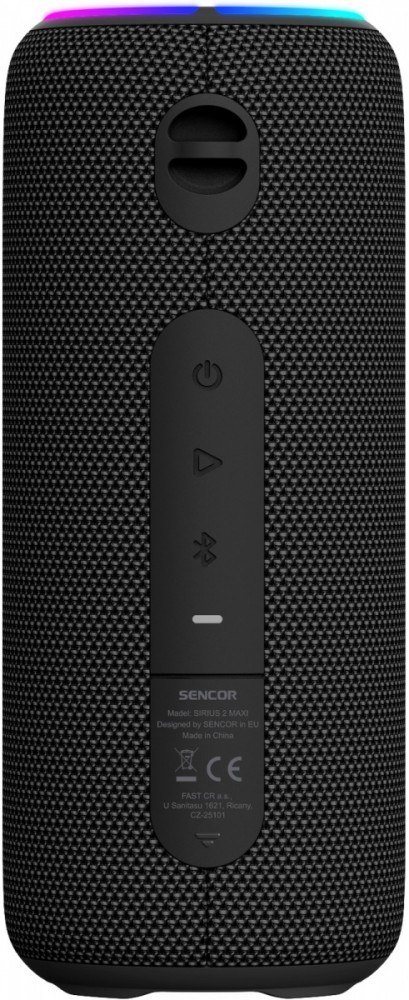 Głośnik bluetooth SIRIUS 2 MAXI B moc 30W, LED, TWS Głośnik bluetooth SIRIUS 2 MAXI B moc 30W, LED, TWS